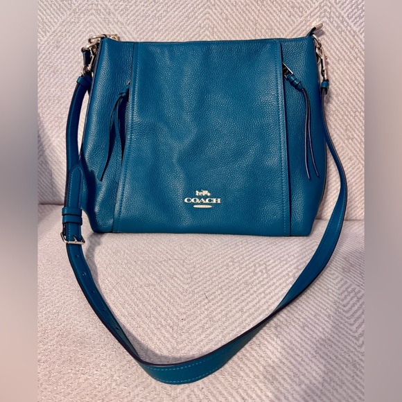 Coach Handbags - Coach Marlon Hobo Viridian / Teal-Green shoulder bag